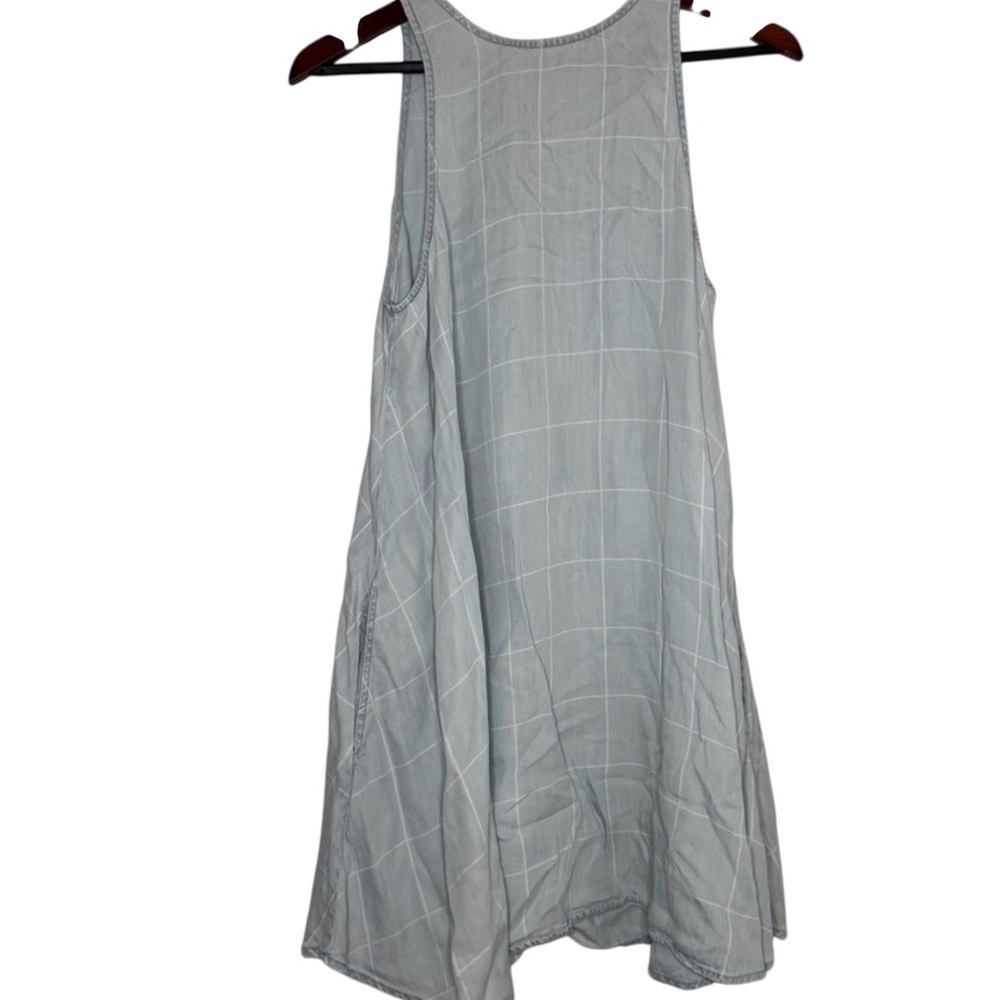Rails Anya Sleeveless A-Line Chambray Dress Light Vintage
Grid 100% Lyocell Med